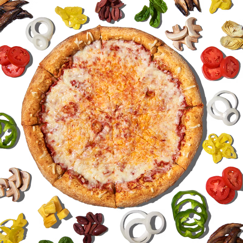 Mellow Mushroom Vegan Build Your Own Pizza